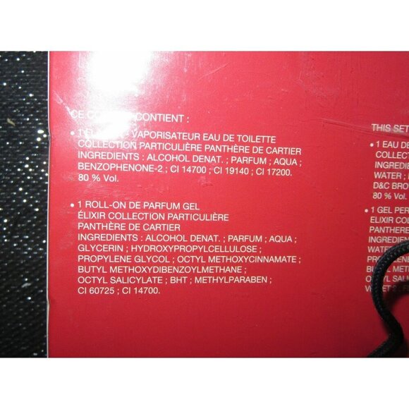 Panthère de Cartier Coffret Collection Flacon & Rollerball Vintage Limited Set - Picture 3 of 5